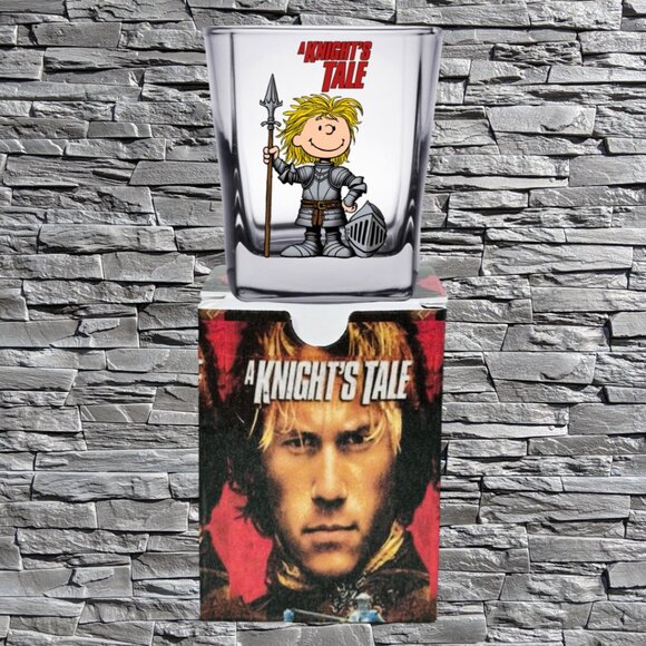 PEANUTS/ 90's and 2000 era MOVIES Mashup Shot Glasses/Gift Boxes, Unique Gift! - Picture 12 of 14